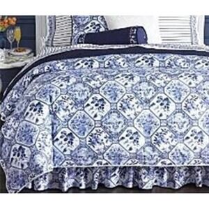 RALPH LAUREN Palm Harbor  King BEDSKIRT